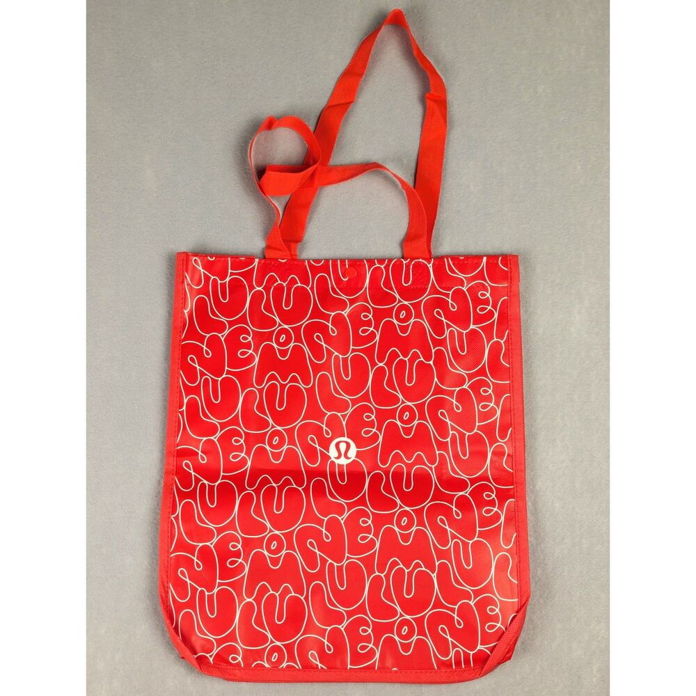 Lululemon Reusable Shopping Bag Large Spacious Eco Tote Authentic